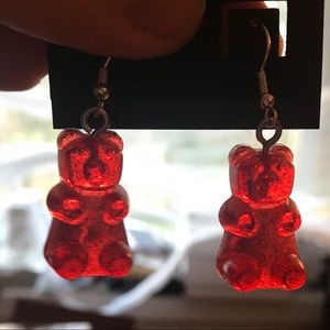 Homemade resin earrings